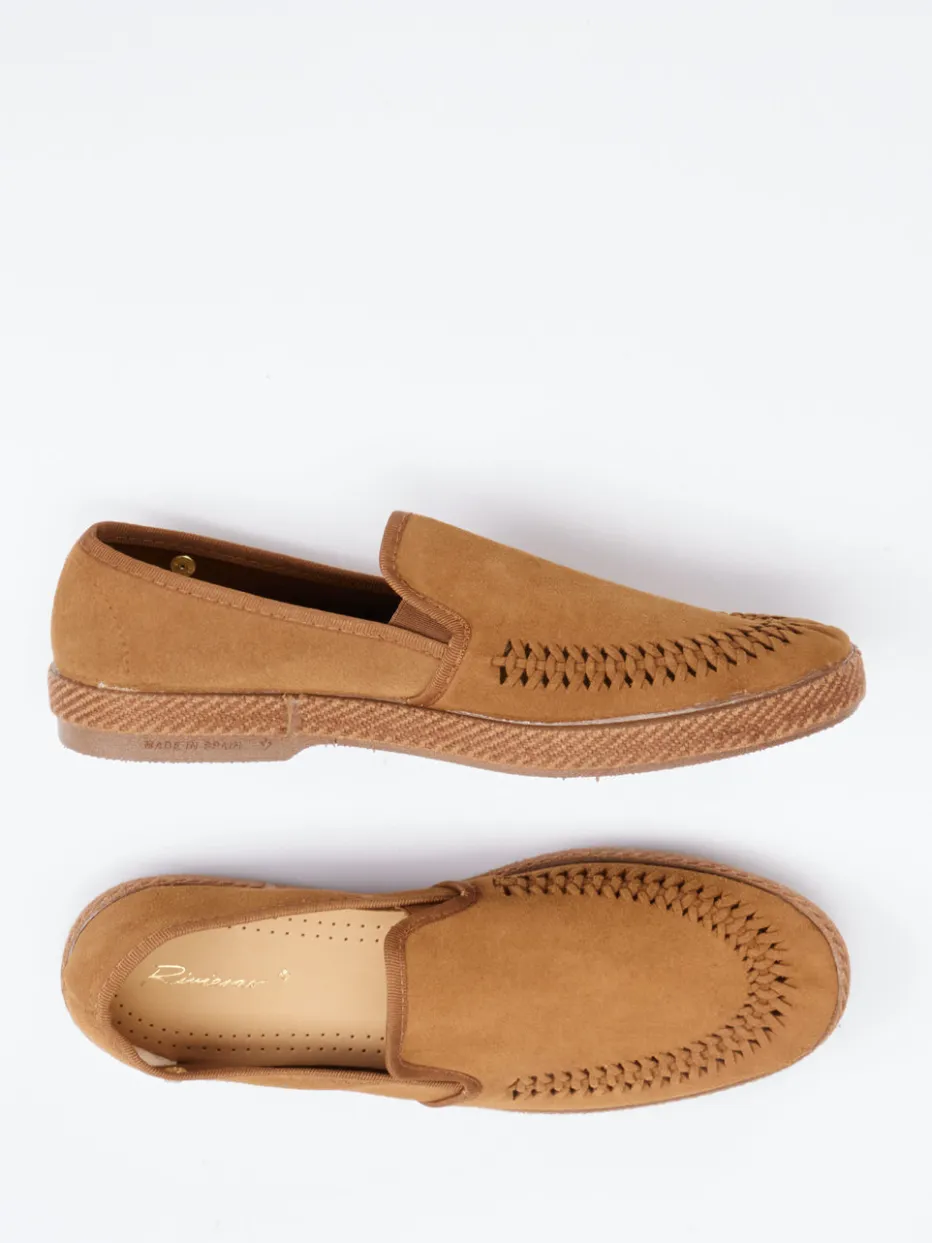 – Mokassin-Slipper aus Veloursleder*Rivieras