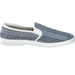 – Slipper aus Flechtleder Dunkel*Rivieras Outlet