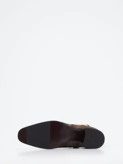 – Stiefeletten aus Veloursleder Dunkeloliv*Roberto Festa X Zumnorde New