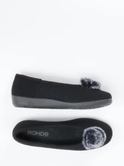 – Ballerina-Hausschuh aus Filz*Rohde Discount