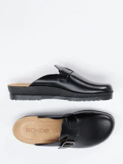 Herren Rohde – Clogs aus Kalbleder in