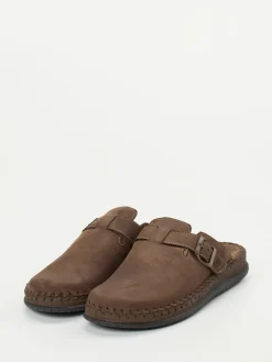 Herren Rohde – Clogs aus Nubukleder in