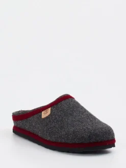 Damen Rohde – Filzpantoffeln aus Wollfilz in Anthrazit