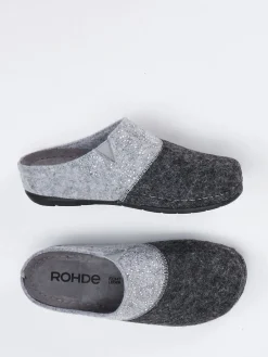 – Filzpantoffeln aus Filz in Anthrazit*Rohde Clearance