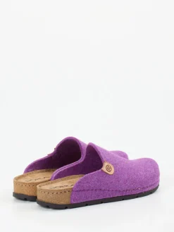 Damen Rohde – Filzpantoffeln aus Filz in Violett