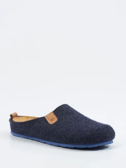 – Filzpantoffeln aus Filz in Dunkel*Rohde