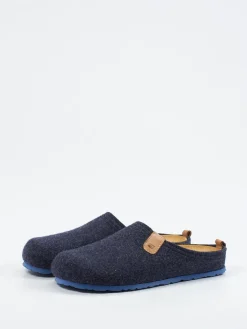 – Filzpantoffeln aus Filz in Dunkel*Rohde