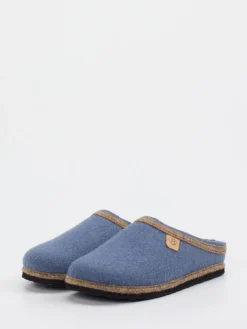 Damen Rohde – Filzpantoffeln aus Filz in Jeans