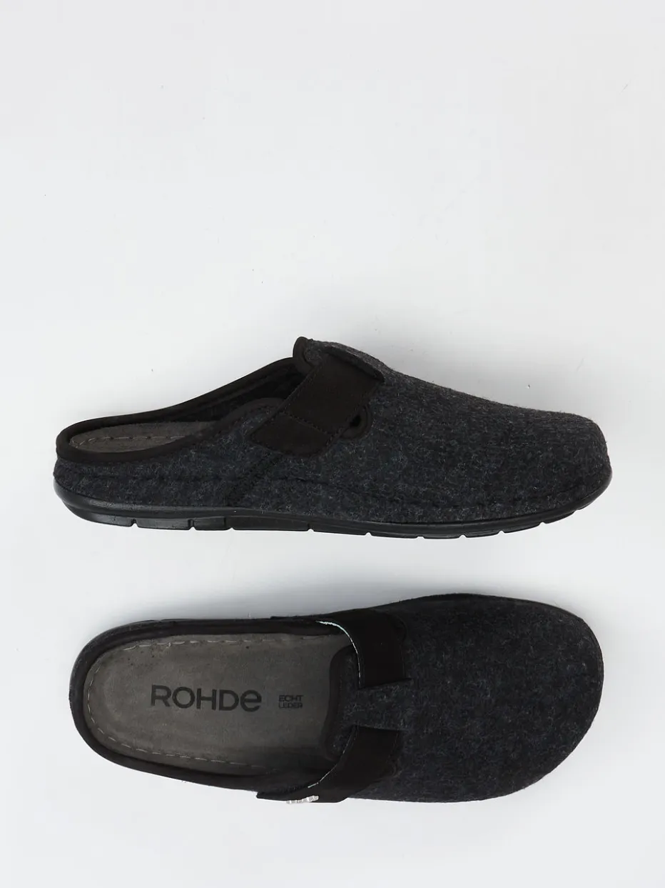 – Filzpantoffeln aus Filz in Anthrazit*Rohde Online