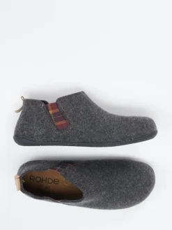 Herren Rohde – Filzpantoffeln aus Filz anthrazit