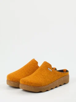 Damen Rohde – Hausschuh aus Filz in Senfgelb