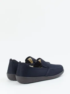 – Hausschuhe aus Textil in Dunkel*Rohde