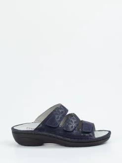 – Komfort-Pantoletten aus geprägtem Leder*Rohde Best