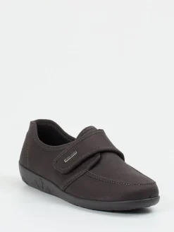 – Komfort-Slipper aus Textil Dunkelbraun*Rohde Sale