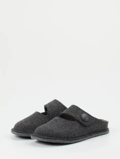 Damen Rohde – Pantoffel aus Filz in Anthrazit