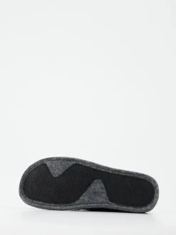 Damen Rohde – Pantoffel aus Filz in Anthrazit