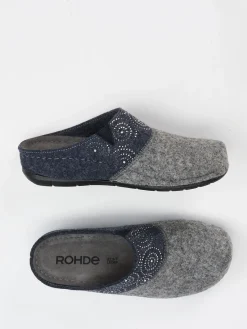 – Pantoffeln aus Filz in Mittel*Rohde Hot