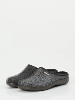 Damen Rohde – Pantoffeln aus Filz mit Pailletten in