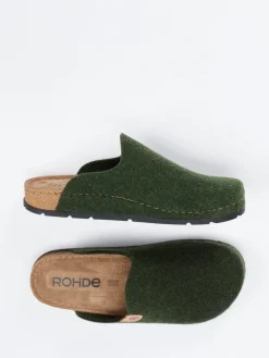 – Pantoffeln aus Filz in Tannen*Rohde Best