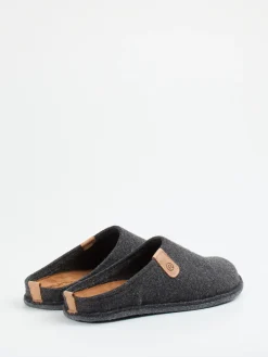 – Pantoffeln aus Filz in Anthrazit*Rohde