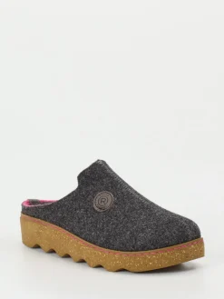 Damen Rohde – Pantoffeln aus Filz in Anthrazit