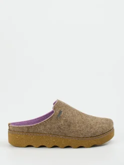 Damen Rohde – Pantoffeln aus Filz braun