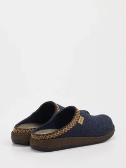 – Pantoffeln aus Filz in Dunkel*Rohde Outlet