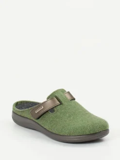 Damen Rohde – Pantoffeln aus Filz moos