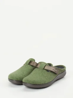 Damen Rohde – Pantoffeln aus Filz moos