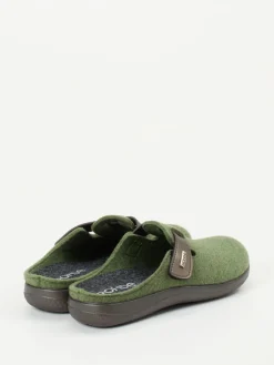 Damen Rohde – Pantoffeln aus Filz moos