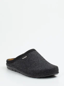 – Pantoffeln aus Filz in Anthrazit*Rohde Hot