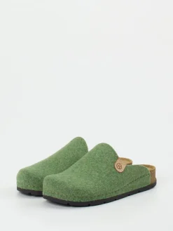 – Pantoffeln aus Wollfilz in Moos*Rohde Outlet