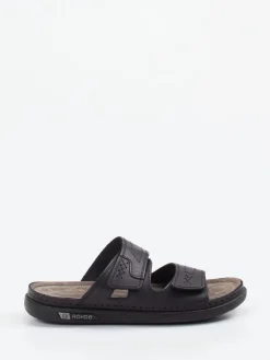 Herren Rohde – Pantolette aus Nubukleder