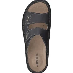 Herren Rohde – Pantolette aus Nubukleder in