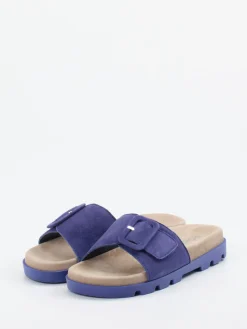 Damen Rohde – Pantolette aus Veloursleder Violett