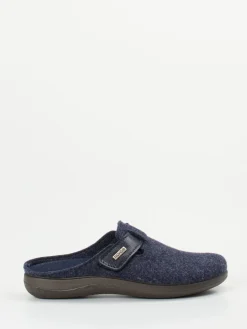 Damen Rohde – Pantoletten aus Filz in Dunkel