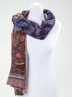 – Schal aus Wolle mit muster*RUBICON