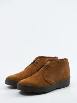 – Desert Boots aus Veloursleder cognac*Sanders And Sanders Hot