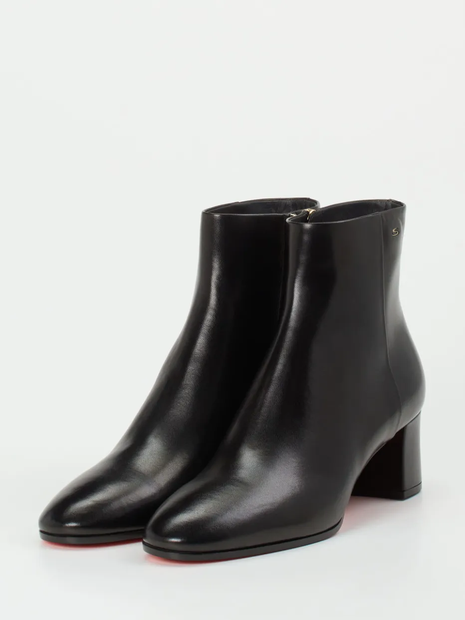 – Ankle Boots aus Lammleder in*Santoni Discount