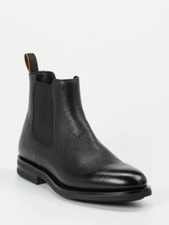 Herren Santoni – Chelsea Boots aus Kalbleder