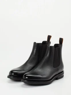 Herren Santoni – Chelsea Boots aus Kalbleder
