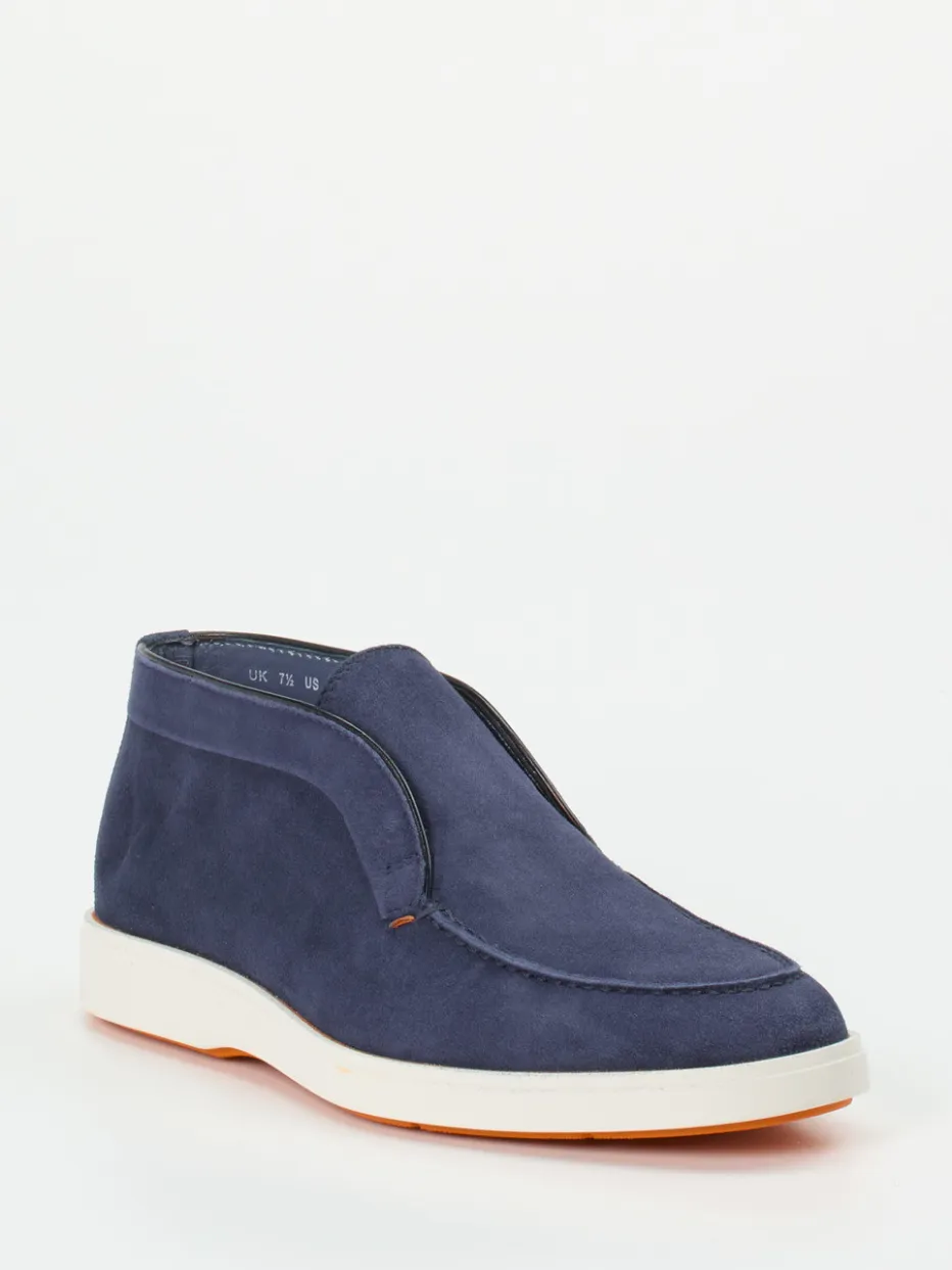 – Chukka Boots aus Veloursleder Nacht*Santoni Sale