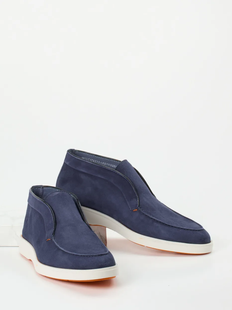 – Chukka Boots aus Veloursleder Nacht*Santoni Sale