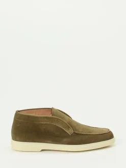 – Desert Boots aus Veloursleder olivbraun*Santoni Discount