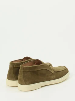 – Desert Boots aus Veloursleder olivbraun*Santoni Discount