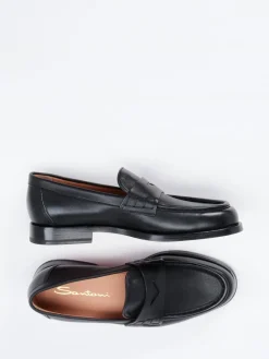 Damen Santoni – Halbschuh aus Hochglanzleder