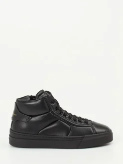 – High-Top Sneaker aus Lammleder*Santoni Clearance