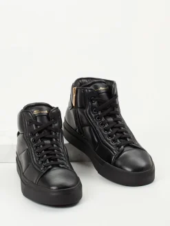 – High-Top Sneaker aus Lammleder*Santoni Clearance