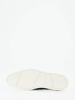 Herren Santoni – Loafer aus Veloursleder in Royal