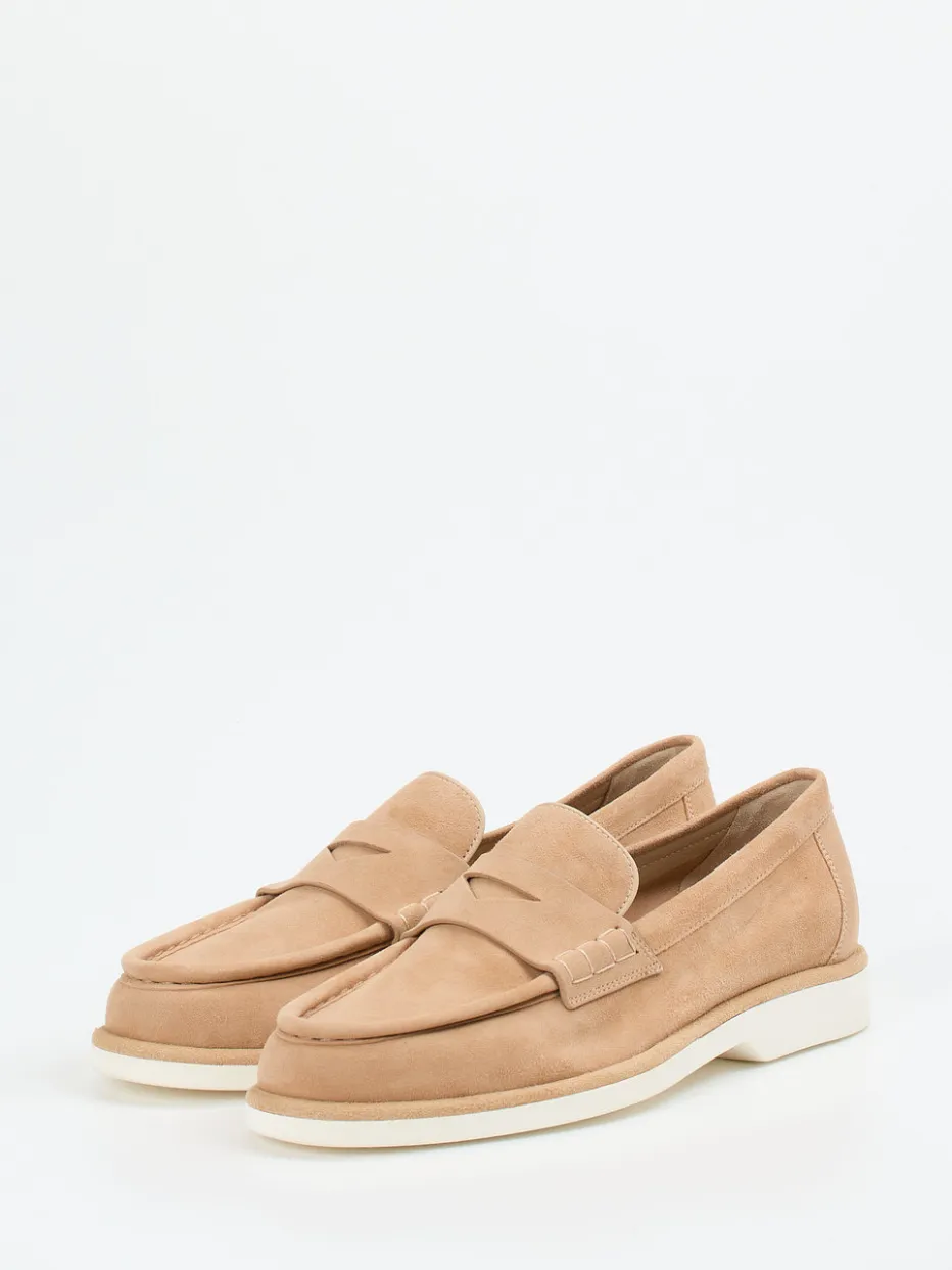 – Loafer aus Veloursleder in*Santoni Clearance
